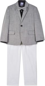 Комплект из 4-х строгих костюмов для мальчиков Calvin Klein, Dark Grey Duo