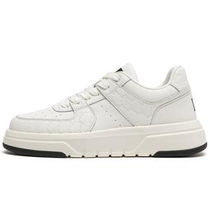 Lee Белые кроссовки, дышащие, увеличивающие рост, низкие, для скейтбординга, мужские