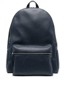 Рюкзак на молнии с логотипом Orciani, синий