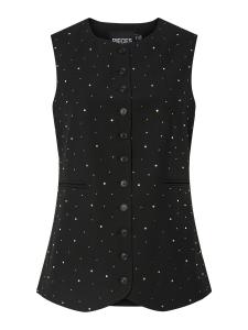 Костюмный жилет PIECES, черный