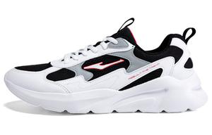 Кроссовки мужские низкие белые/черные Erke