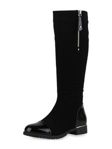 Сапоги VAN HILL Klassische Stiefel Ava, цвет Schwarz Lack