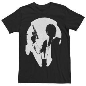 Мужская футболка с рисунком сокола Han Silhouette Star Wars