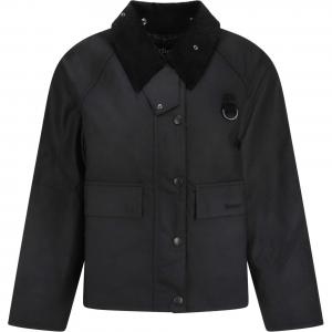 Пуховая куртка Spey Wax Barbour, черный