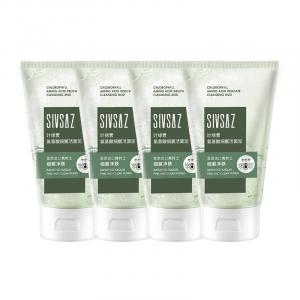 Хлорелловый аминокислотный очищающий мусс для лица увлажняющий, отшелушивающий, очищающий 100г/флакон SIVSAZ