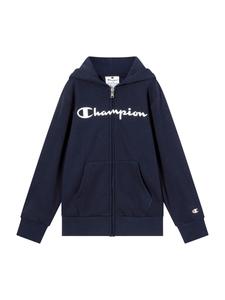 Толстовка с капюшоном на молнии Champion Authentic Athletic Apparel, темно-синий
