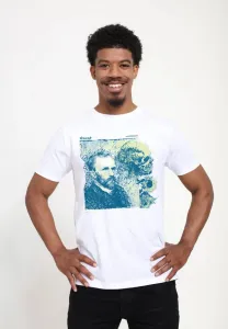 Футболка apoh london с принтом черепа ван гога Henry Tiger, White