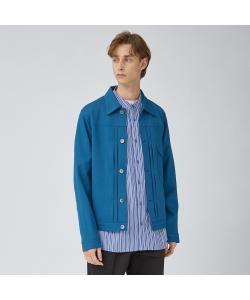 Джинсовая куртка-бомбер Stretch Punch/Джинсовая куртка Punch Abahouse Lastword, цвет Blue