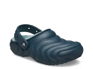 Сабо Crocs Classic Lined Overpuff, синее