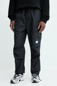 Хлопковые брюки HUGO Blue gadic242, черный