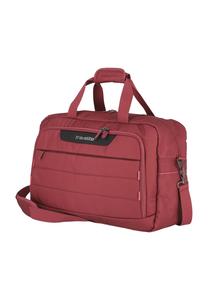 Дорожная сумка, отделения на молнии, плечевой ремень travelite, цвет Abendrot