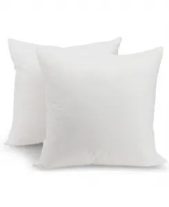 Наполнитель для подушки (2 шт.), 95% пера/5% пуха, размер 61 x 61 см Cheer Collection, белый