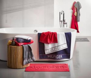 Гостевое полотенце степень Tommy Hilfiger, красный