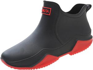 Дождевые ботинки для мужчин и женщин, резиновая обувь, теплые и модные дождевые сапоги для женщин, для рыбалки, мойки автомобилей, кухни, улицы, водонепроницаемая обувь Generic, C