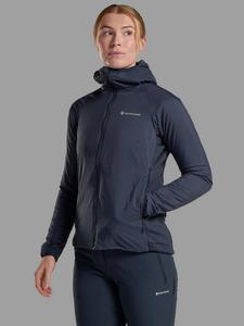 Женская толстовка Sirocco Featherlite Air Fabric с капюшоном Montane, Eclipse Blue