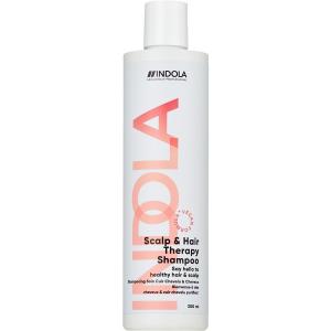 Шампунь scalp & hair therapy shampoo Indola, объем 300 мл