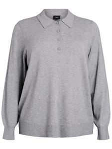 Свитер Zizzi Caella, светло-серый