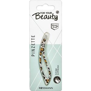 Пинцет For Your Beauty, 1 шт.