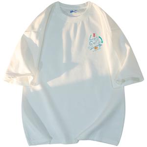 Футболка унисекс светло-серая WARRIOR, белый