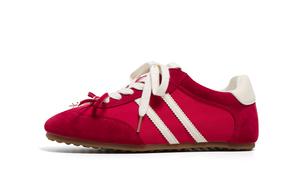 FOREVER 21 Низкие немецкие армейские кроссовки женские красные