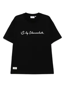 Футболка с логотипом Chocoolate, черный