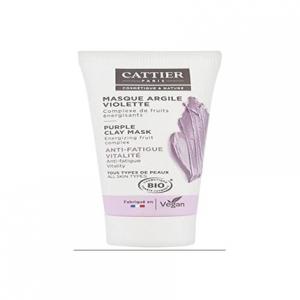Мини-маска с фиолетовой глиной для всех типов кожи 30 мл Cattier