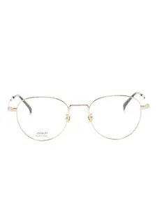 Очки в овальной оправе Dunhill, золотистый