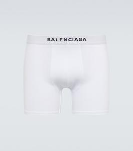 Трусы-боксеры с логотипом Balenciaga, черный
