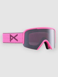 Очки для сноуборда Anon Nesa Pink Goggle, prcv sun onyx