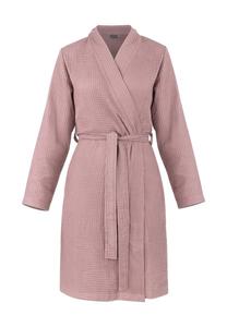 Халат пике из вафельной ткани «Manisa» Normani, розовый