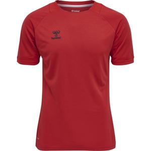 Рубашка свинцовая из полиэстера с/с Hummel, красный