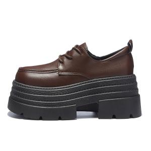 Komanic Коричневые женские туфли-лодочки, цвет Brown