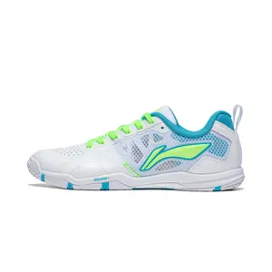 LINING Лининг низкие теннисные туфли унисекс стандарт белый/светло-голубой - бело-синие+черные носки, цвет White Blue+Black Crew Socks