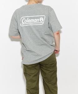 Футболка с коротким рукавом и принтом на спине Coleman, серый