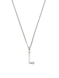 Колье Alphabet Emanuele Bicocchi, серебяный