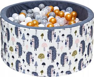 Сухой бассейн с шариками и шариками БОЛЬШОЙ 90х40 - Шарики и шарики 200 шт. Tuppi