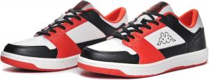 Мужские кроссовки для бега и баскетбола Kappa, белый/черный/красный
