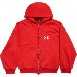 Under Armour X Толстовка унисекс красная Balenciaga, красный