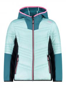Гибридная куртка бирюзового цвета CMP