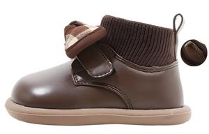 Нескользящие детские ботинки Crew для младенцев и малышей MAIBUXIONG, коричневый