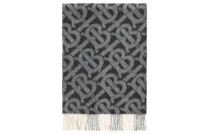 Вязаный шарф унисекс Burberry, Black