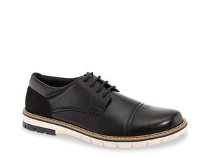 Туфли-оксфорды Adolfo Cap Toe, черный