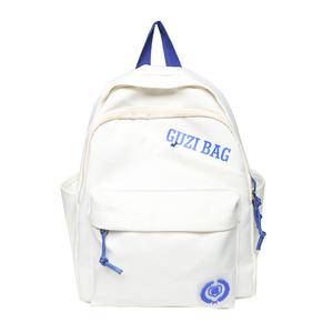 Нейлоновый рюкзак унисекс белый черный зеленый фиолетовый розовый BALANG, Зеленый+Брелок