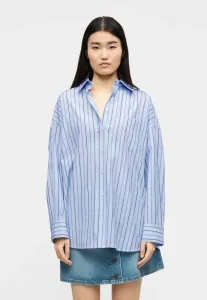 Блузка amour на пуговицах Weekend Max Mara, Azzurro