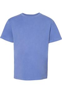 Футболка ComfortWash by Hanes Garment-Dyed Youth, цвет deep forte blue