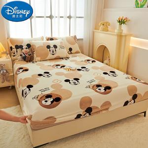 Disney Простыня на резинке 180х200 см, детская, из молочного велюра, цвет Mengjing Miji Huang