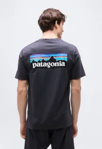 Футболка с логотипом p6 Patagonia, Black