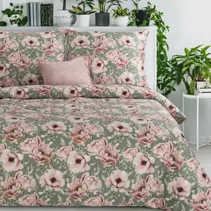 Постельное белье из сатина SPRING 53 220X200+ 2 наволочки 70x80 см Eurofirany