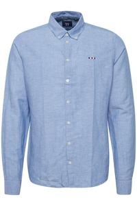 Рубашка на пуговицах стандартного кроя Fq1924 FQERLENDUR, голубое небо