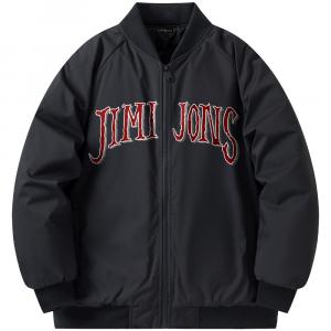 Стеганая куртка унисекс JIMI&JONS, Черная куртка]